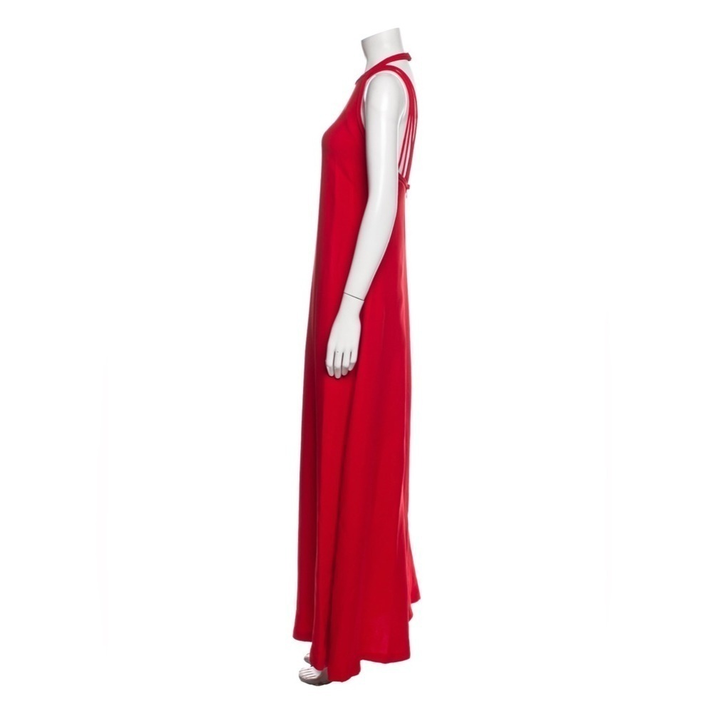 Diane Von Furstenberg Red Maxi Dress - Picture 2 of 6